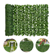 Artificial Ivy Leaf Fence Panel