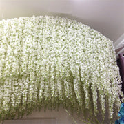 40/20Pcs Artificial Hanging Wisteria Flowers