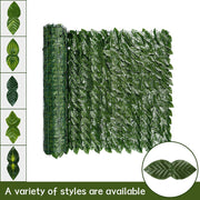 Artificial Ivy Leaf Fence Panel