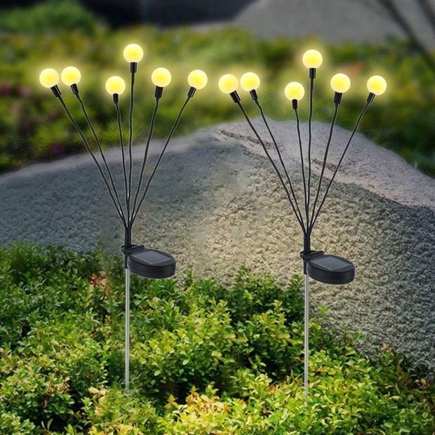 LED Solar Firefly Night Light