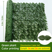 Artificial Ivy Leaf Fence Panel