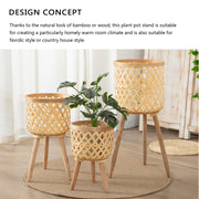 Wooden Indoor Plant Stand