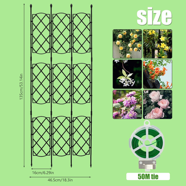 Multifunctional Garden Trellis Frame