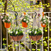 25 Pcs Garden Hanger Hanging Planter Outdoor Pots