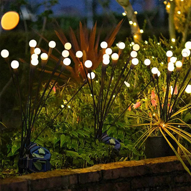 LED Solar Firefly Night Light