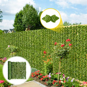 Artificial Ivy Leaf Fence Panel