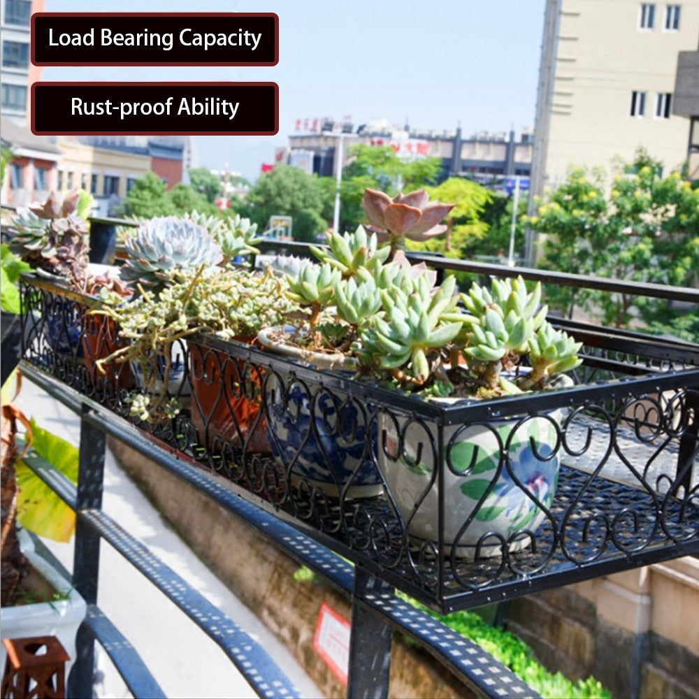 Hanging Balcony Planter – Leaf Deco Store